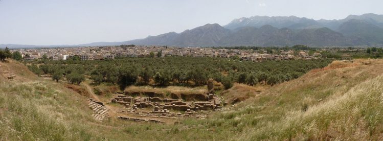 Antikes Sparta Theater