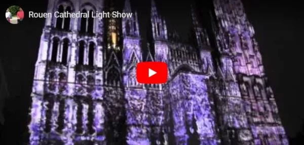 Video von der Lightshow in Rouen