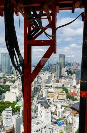 Verstrebungen des Tokyo Tower