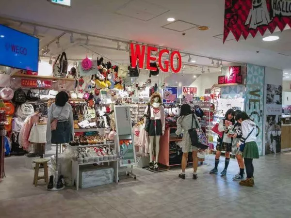 Wego Store in Shibuya 109