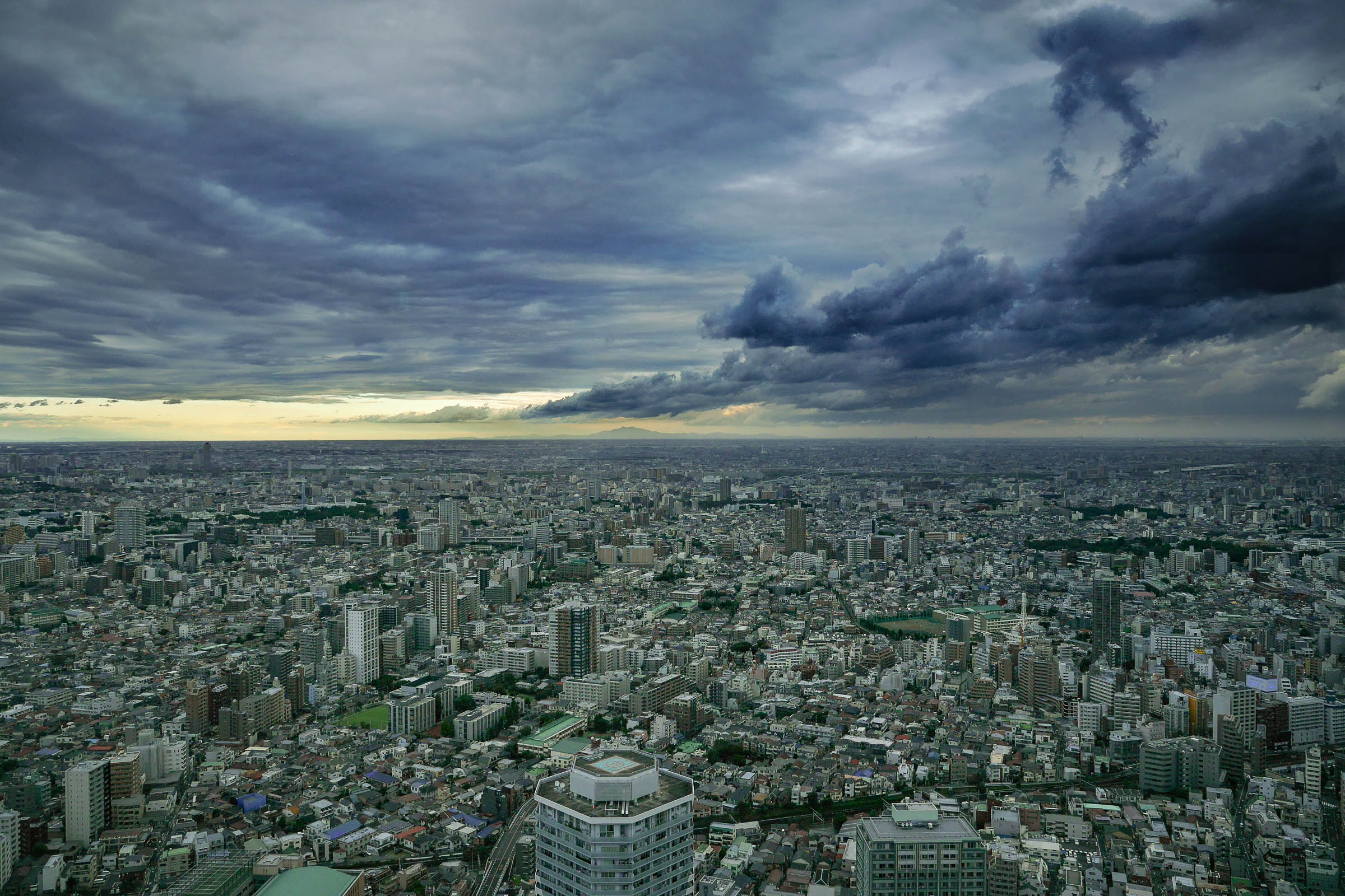 Panorama von Tokio vom Sky Circus in Ikebukuro