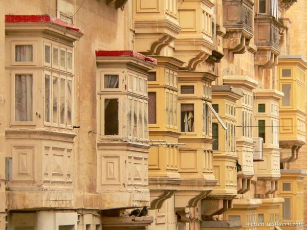 Balkone in Valletta