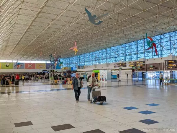 Abfertigungshalle des Flughafen Gran Canaria